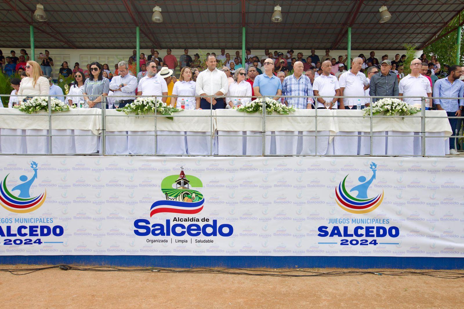 Alcalde de Salcedo encabeza inauguración de los Juegos Municipales 2024 Alcalde de Salcedo encabeza inauguración de los Juegos Municipales 2024